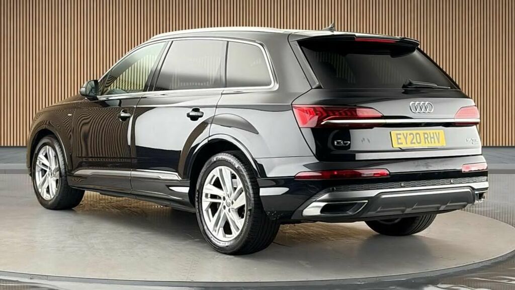 Audi Q7 3.0 Tfsi V6 55 S Line Suv Tiptronic Qua EY20RHV Black #2