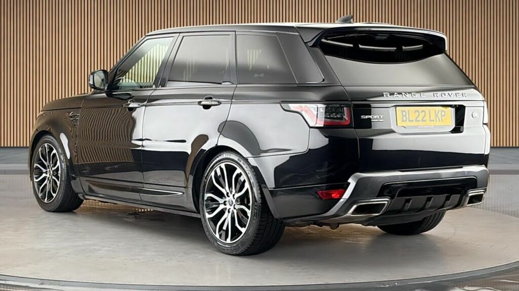 Land Rover Range Rover Sport 2.0 P400e 13.1Kwh Hse Silver Suv Plug-i BL22LKP Black #2