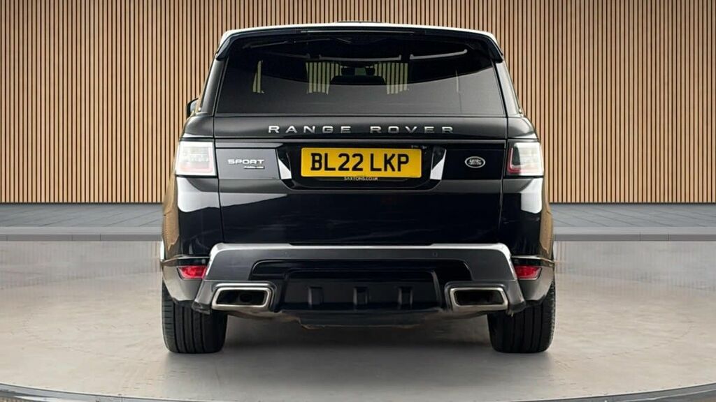 Land Rover Range Rover Sport 2.0 P400e 13.1Kwh Hse Silver Suv Plug-i BL22LKP Black #4