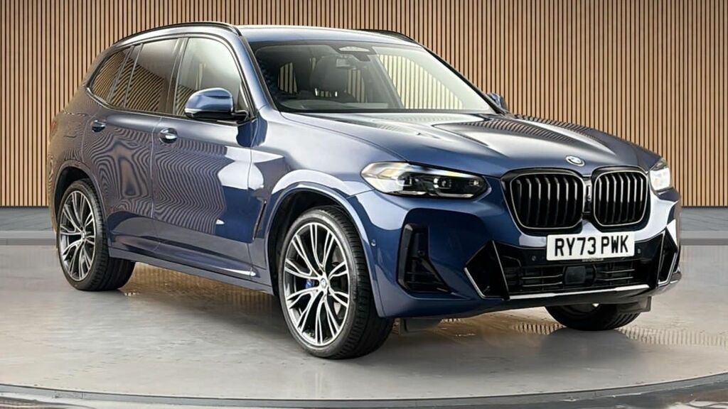 BMW X3 2.0 20I Mht M Sport Suv Hybrid Xdr Blue