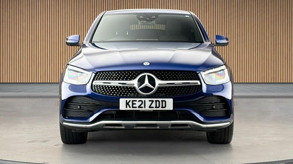 Mercedes-Benz GLC Class 2.0 Glc300h Mhev Amg Line Premium Plus Coupe KE21ZDD Blue #3