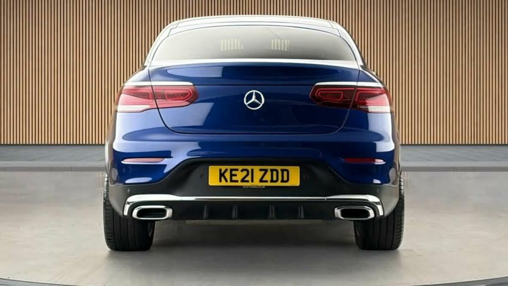 Mercedes-Benz GLC Class 2.0 Glc300h Mhev Amg Line Premium Plus Coupe KE21ZDD Blue #4