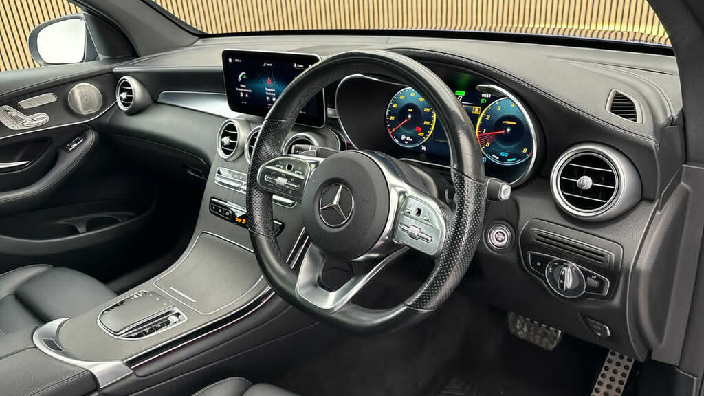 Mercedes-Benz GLC Class 2.0 Glc300h Mhev Amg Line Premium Plus Coupe KE21ZDD Blue #5