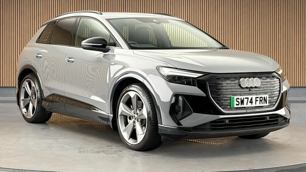 Audi Q4 E Tron 55 Black Edition Suv Quattro 82K Grey