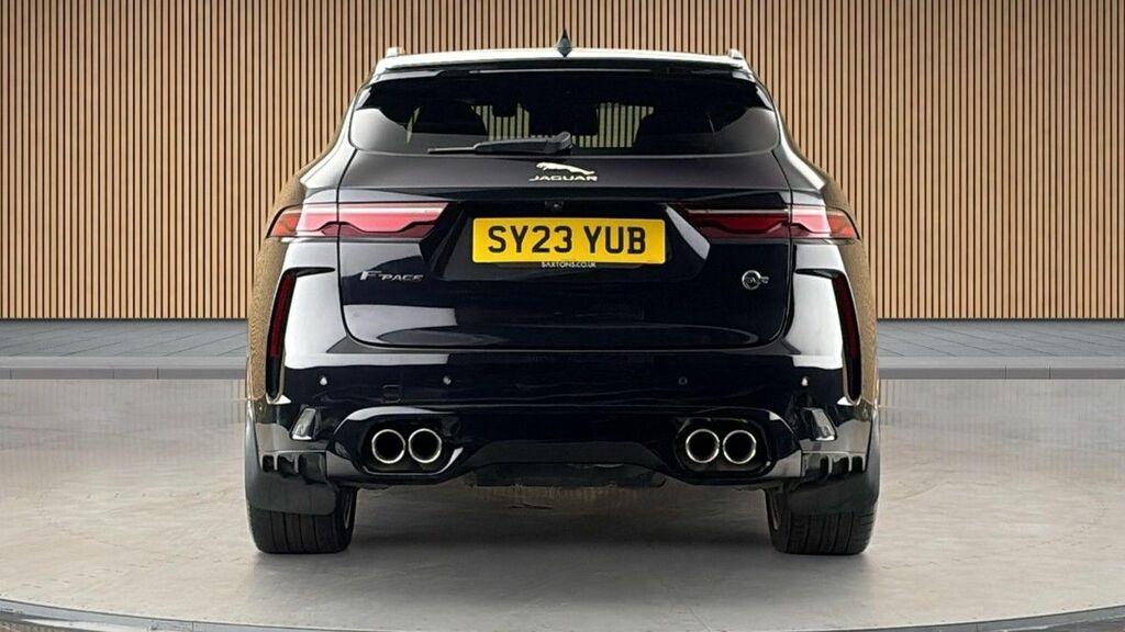 Jaguar F-Pace 5.0 P550 V8 Svr Edition 1988 Suv Quicks SY23YUB Black #4