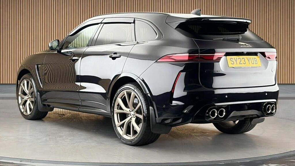 Jaguar F-Pace 5.0 P550 V8 Svr Edition 1988 Suv Quicks SY23YUB Black #2