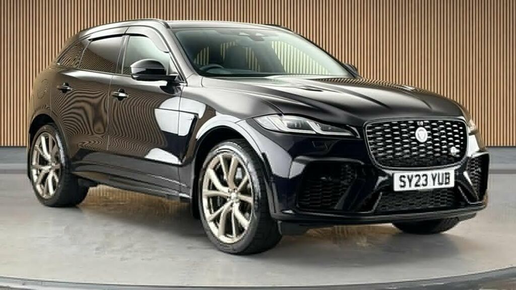 Jaguar F-Pace 5.0 P550 V8 Svr Edition 1988 Suv Quicks SY23YUB Black