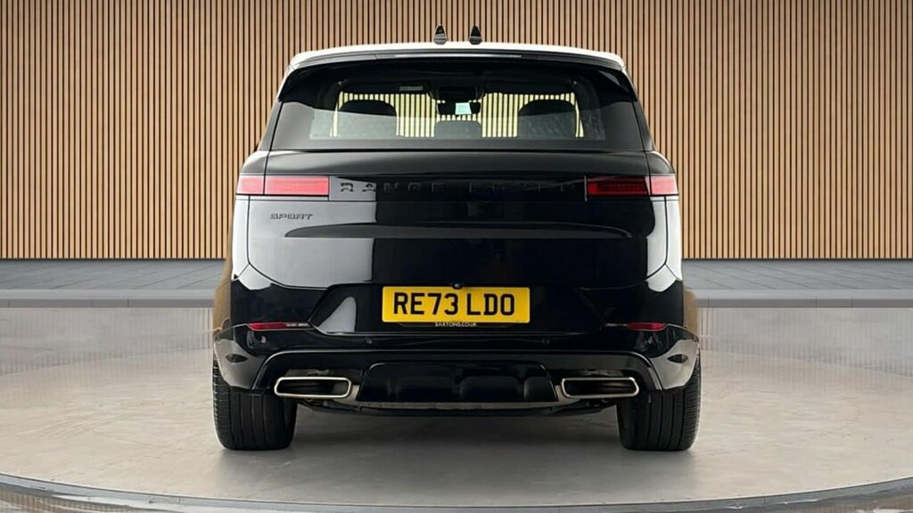 Land Rover Range Rover Sport 3.0 P460e 38.2Kwh Suv Plu RE73LDO Black #4