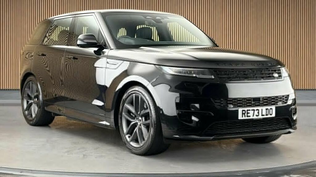 Land Rover Range Rover Sport 3.0 P460e 38.2Kwh Suv Plu RE73LDO Black