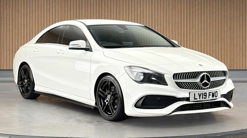 Mercedes-Benz CLA Class 1.6 Cla200 Amg Line Edition Coupe 7G-dc LY19FWO White