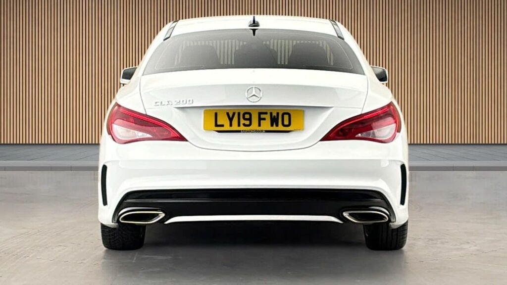 Mercedes-Benz CLA Class 1.6 Cla200 Amg Line Edition Coupe 7G-dc LY19FWO White #4