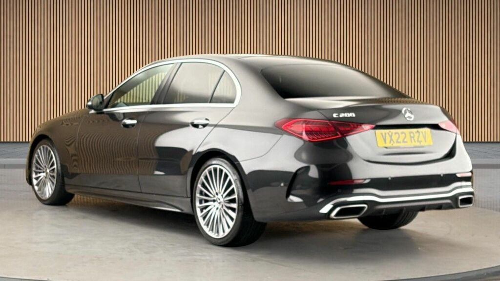 Mercedes-Benz C Class 1.5 C200h Mhev Amg Line Premium Saloon Petro VX22RZV Grey #2