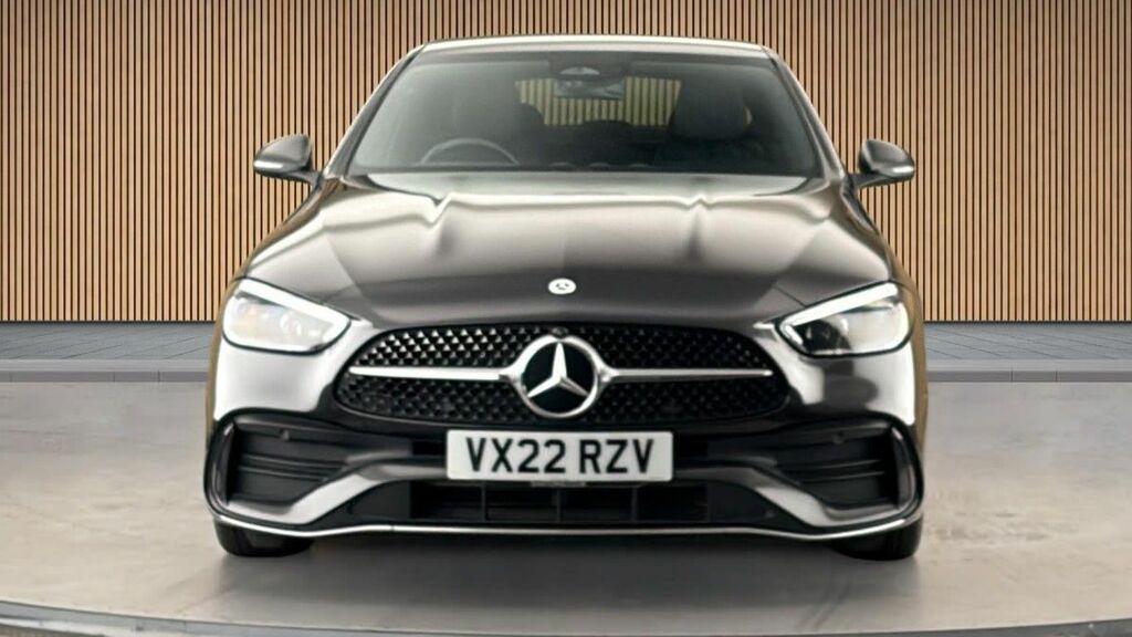 Mercedes-Benz C Class 1.5 C200h Mhev Amg Line Premium Saloon Petro VX22RZV Grey #3