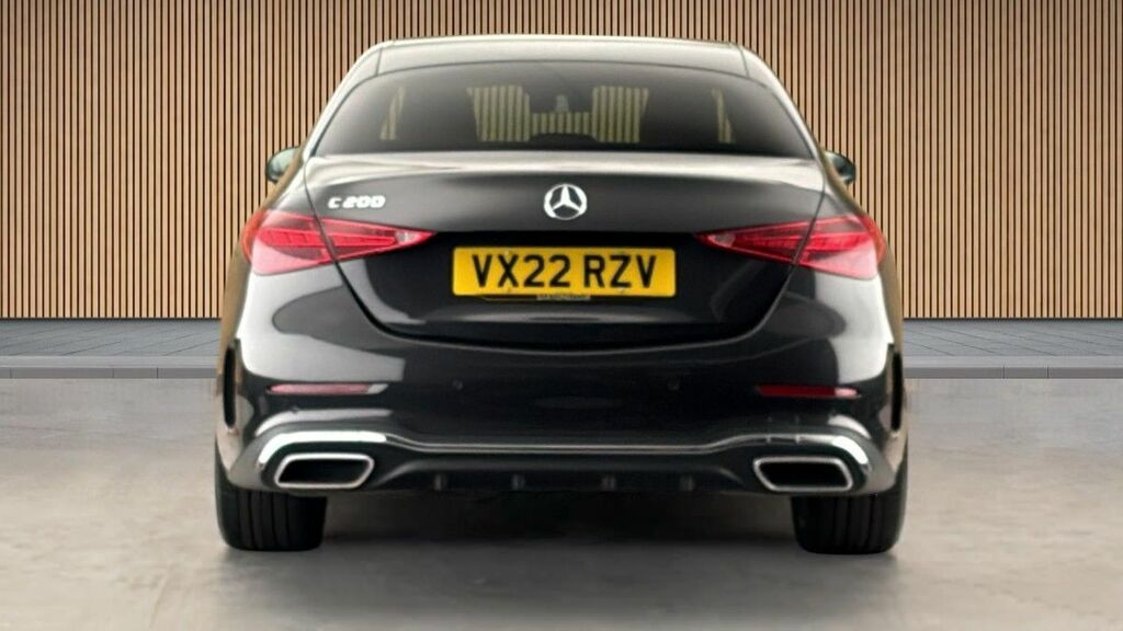 Mercedes-Benz C Class 1.5 C200h Mhev Amg Line Premium Saloon Petro VX22RZV Grey #4