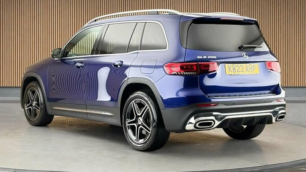 Mercedes-Benz GLB Class 1.3 Glb200 Amg Line Executive Suv 7G- KW23AHP Blue #2