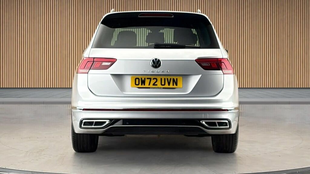 Volkswagen Tiguan 2.0 Tdi R-line Edition Suv Dsg Euro 6 OW72UVN Silver #4