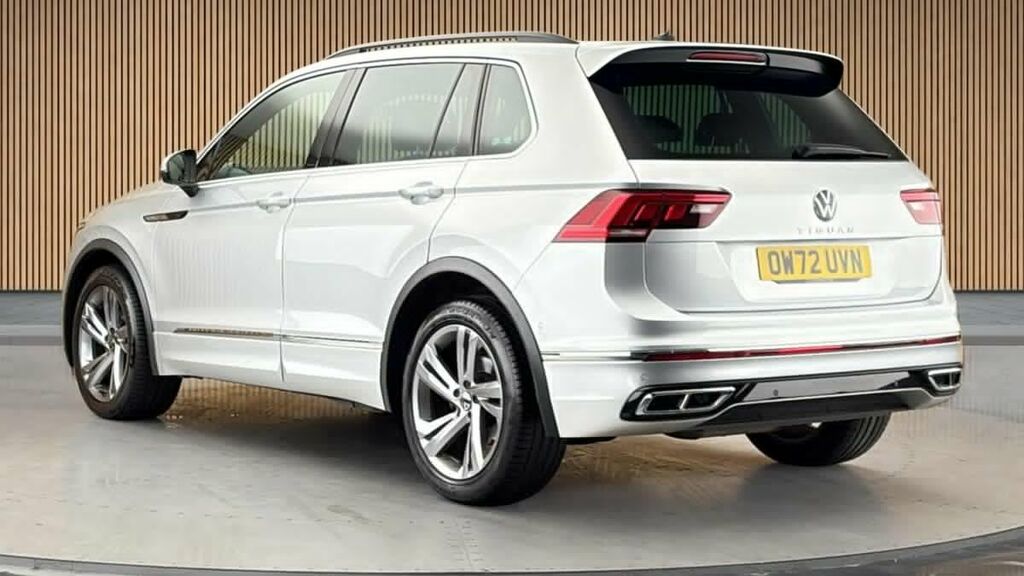 Volkswagen Tiguan 2.0 Tdi R-line Edition Suv Dsg Euro 6 OW72UVN Silver #2