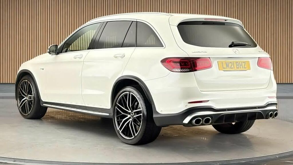 Mercedes-Benz GLC Class 3.0 Glc43 V6 Amg Premium Plus Suv G-t LM21BHZ White #2