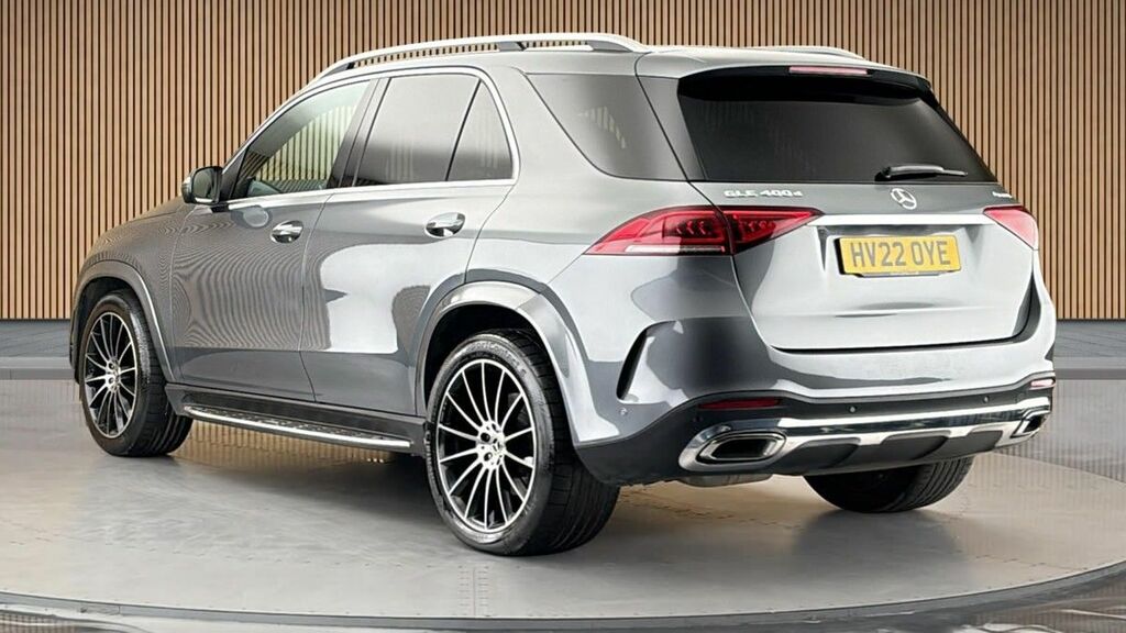 Mercedes-Benz GLE Class 2.9 Gle400d Amg Line Premium Suv G-tr HV22OYE Grey #2