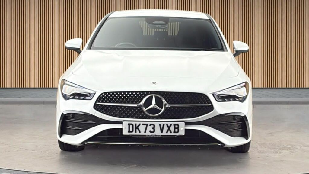 Mercedes-Benz CLA Class 1.3 Cla180h Mhev Amg Line Premium Coupe Petr DK73VXB White #3