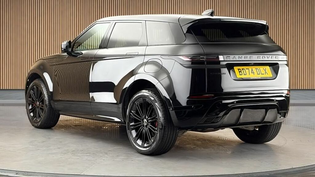 Land Rover Range Rover Evoque 1.5 P270e 12.17Kwh Suv Pl BD74DLX Black #2