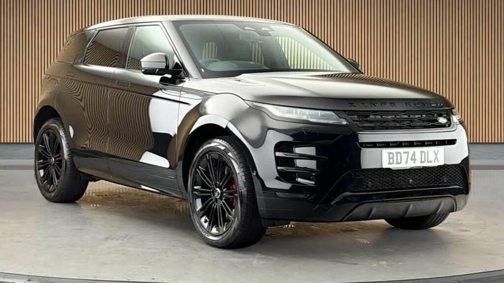 Land Rover Range Rover Evoque 1.5 P270e 12.17Kwh Suv Pl BD74DLX Black