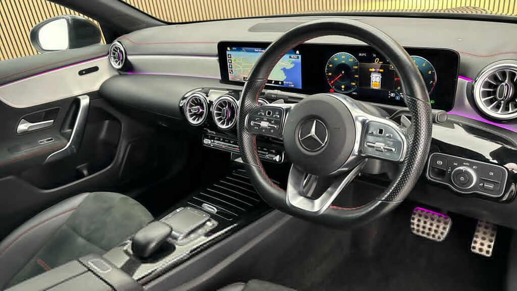 Mercedes-Benz CLA Class 1.3 Cla180 Amg Line Premium Coupe 7G- KR23GPX Blue #5