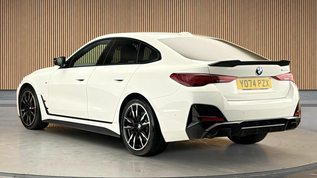 BMW 4 Series Gran Coupe 3.0 M440i Mht Hatchback Hybrid Xdr White #2
