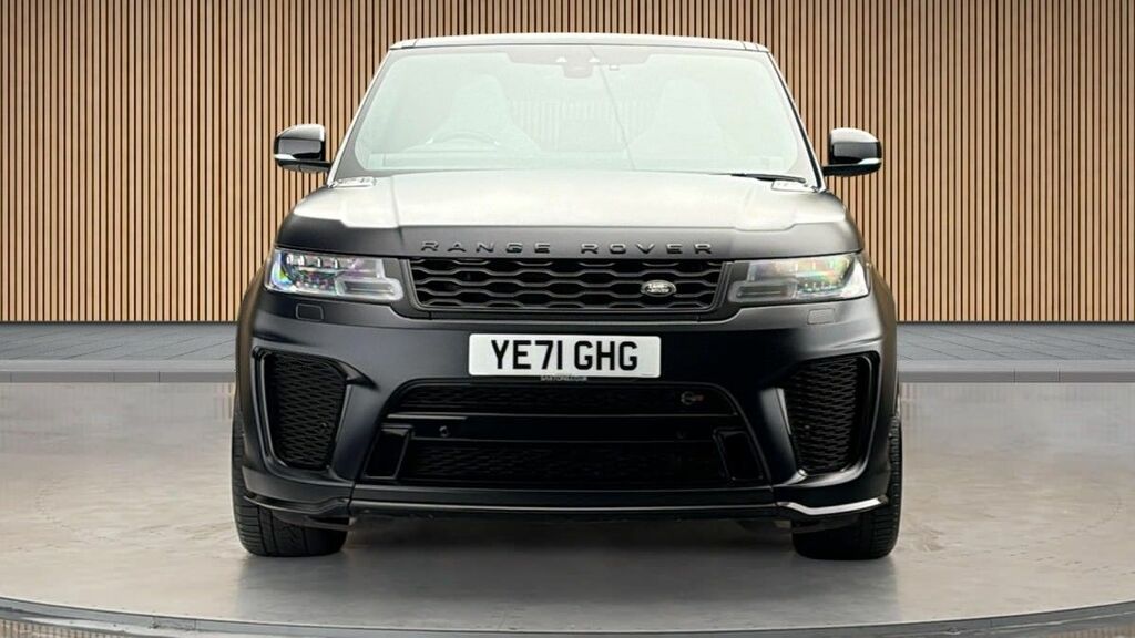Land Rover Range Rover Sport 5.0 P575 V8 Gpf Svr Suv 4Wd Euro 6 YE71GHG Black #3