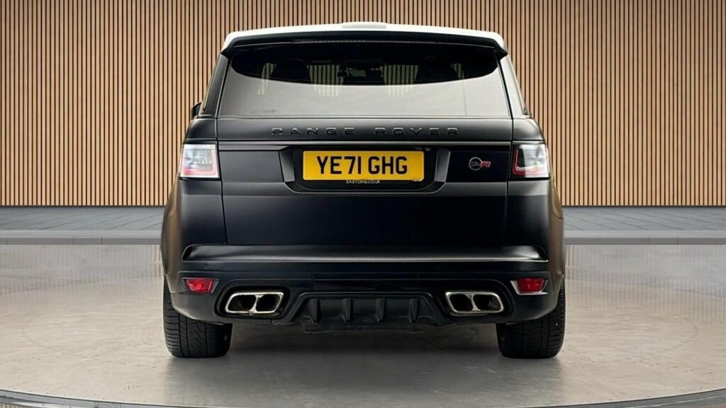 Land Rover Range Rover Sport 5.0 P575 V8 Gpf Svr Suv 4Wd Euro 6 YE71GHG Black #4
