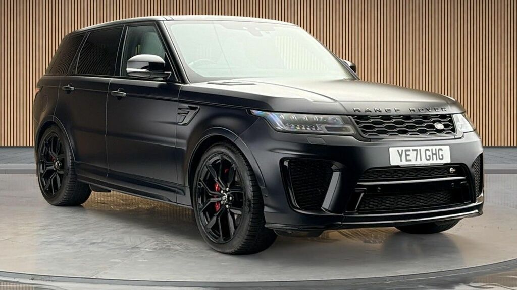 Land Rover Range Rover Sport 5.0 P575 V8 Gpf Svr Suv 4Wd Euro 6 Black