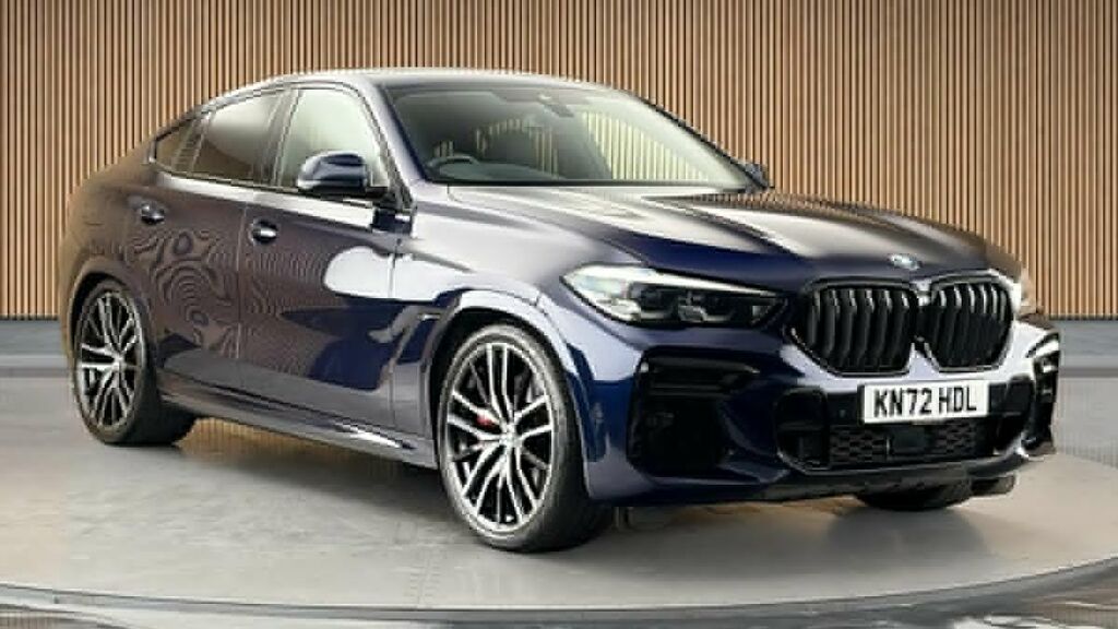 BMW X6 3.0 40D Mht M Sport Suv Hybrid Xdr Blue