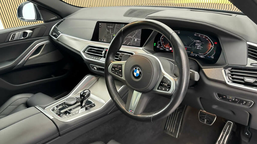 BMW X6 3.0 40D Mht M Sport Suv Hybrid Xdr Blue #4