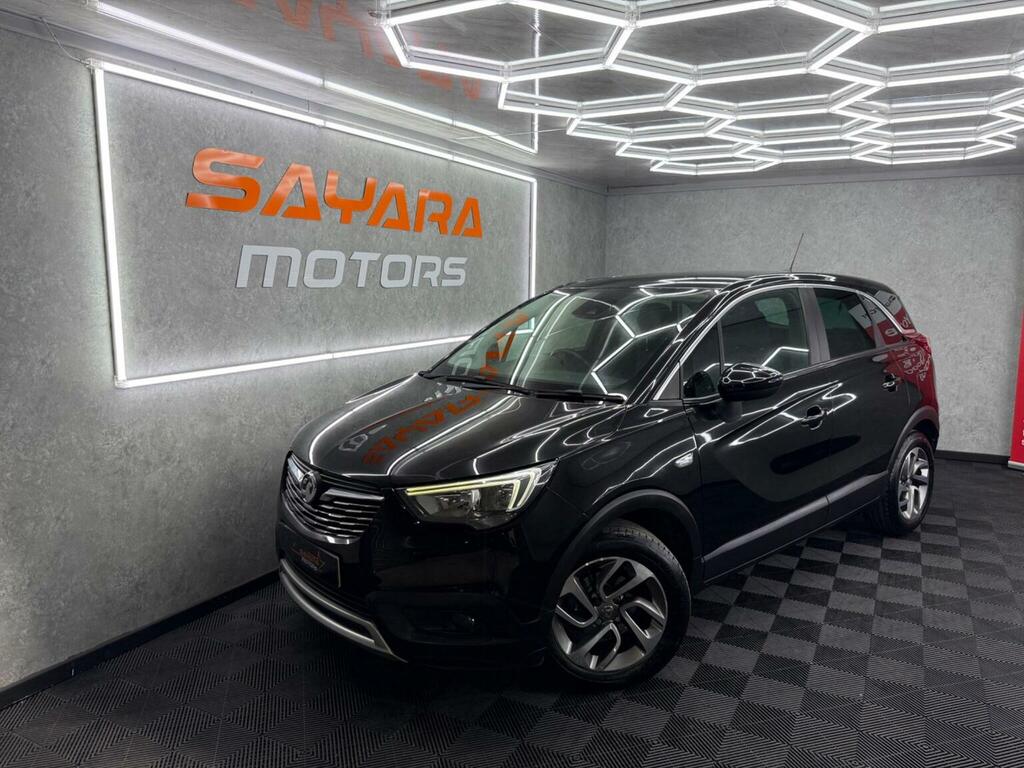 Vauxhall Crossland X 1.2 Tech Line Nav Euro 6 Black