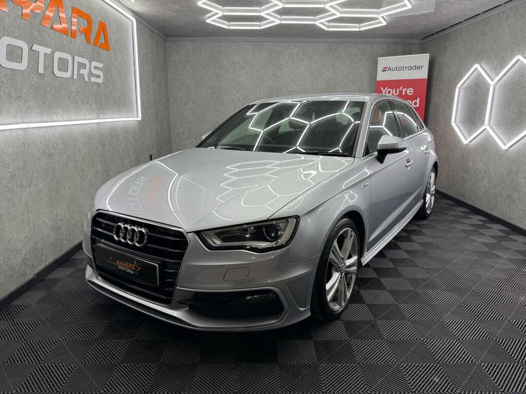 Audi A3 2.0 Tdi S Line Sportback Euro 6 Ss Silver #6