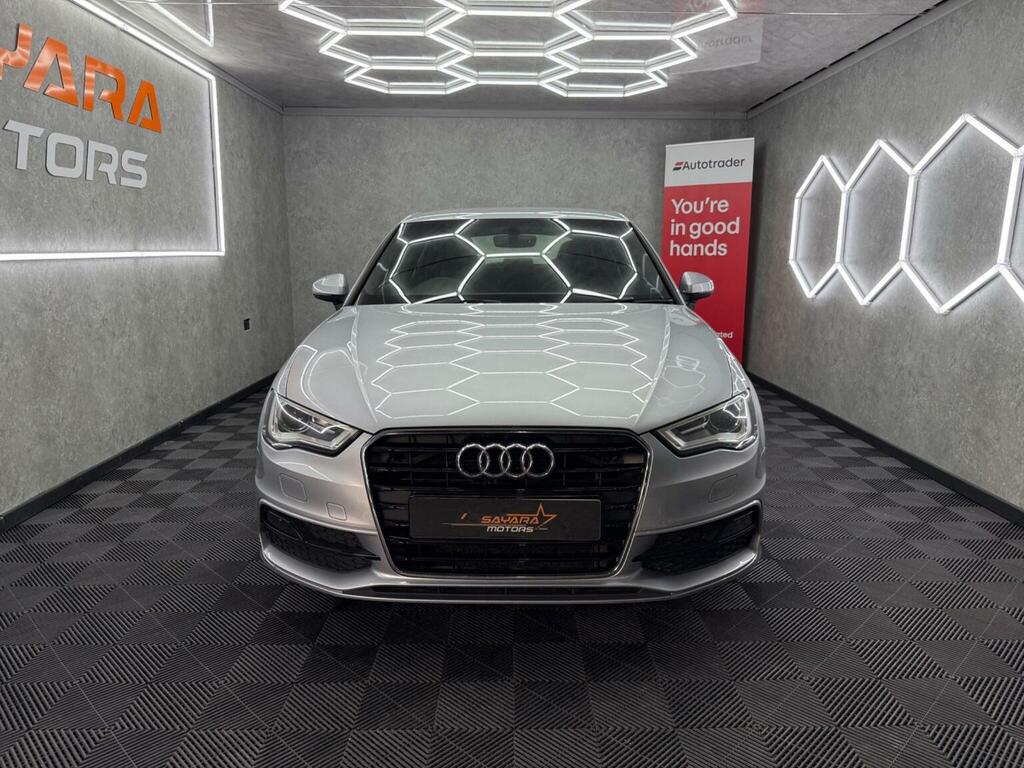Audi A3 2.0 Tdi S Line Sportback Euro 6 Ss Silver #2