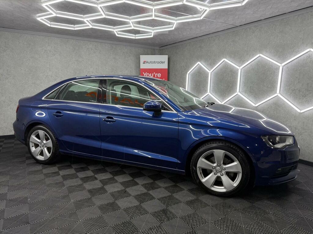 Audi A3 Saloon 2.0 Tdi Sport Euro 6 Ss Nav 2016 YS65YWW Blue #6
