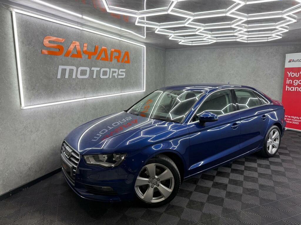 Audi A3 Saloon 2.0 Tdi Sport Euro 6 Ss Nav 2016 Blue