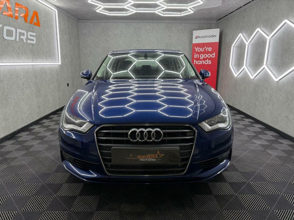 Audi A3 Saloon 2.0 Tdi Sport Euro 6 Ss Nav 2016 YS65YWW Blue #2