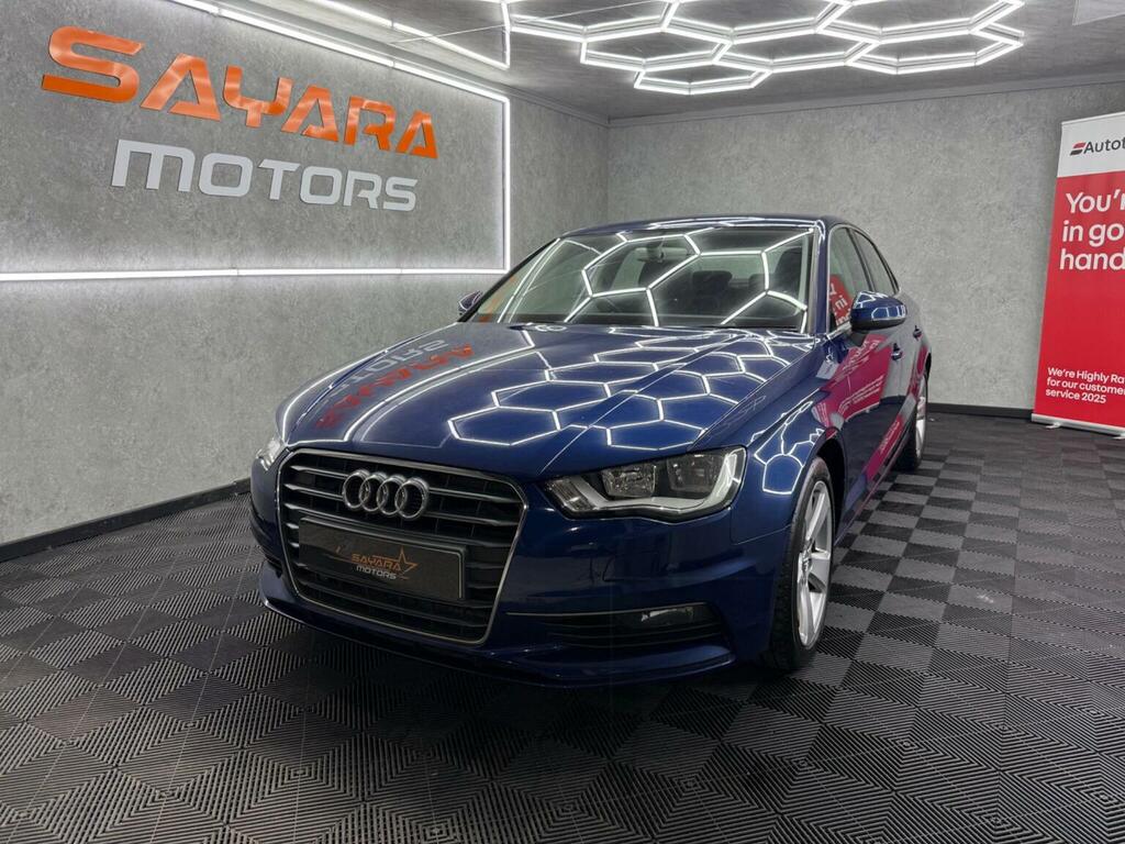 Audi A3 Saloon 2.0 Tdi Sport Euro 6 Ss Nav 2016 YS65YWW Blue #4