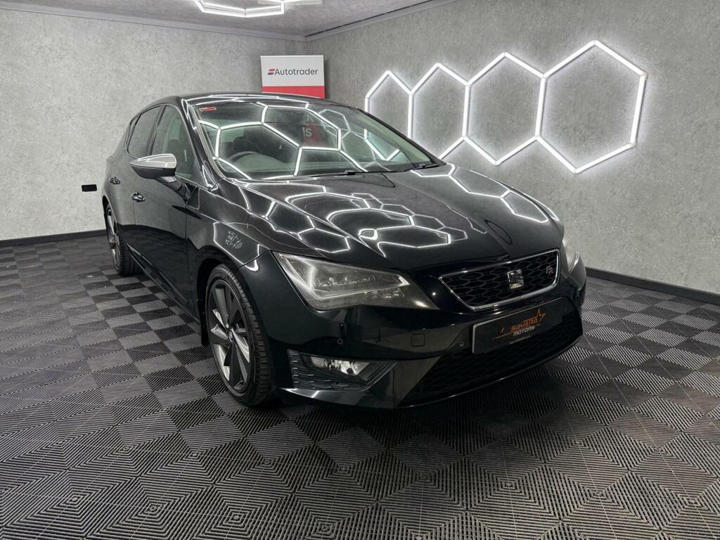 Seat Leon 2.0 Tdi Cr Fr Euro 5 Ss Black #3