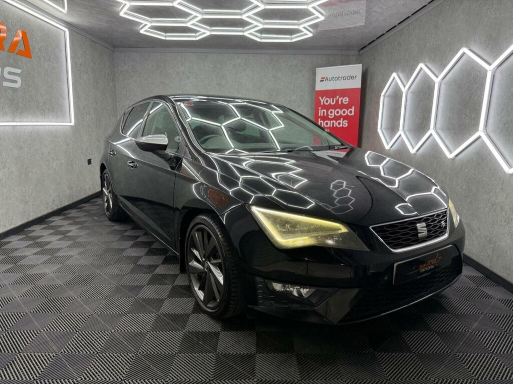 Seat Leon 2.0 Tdi Cr Fr Euro 5 Ss Black #6