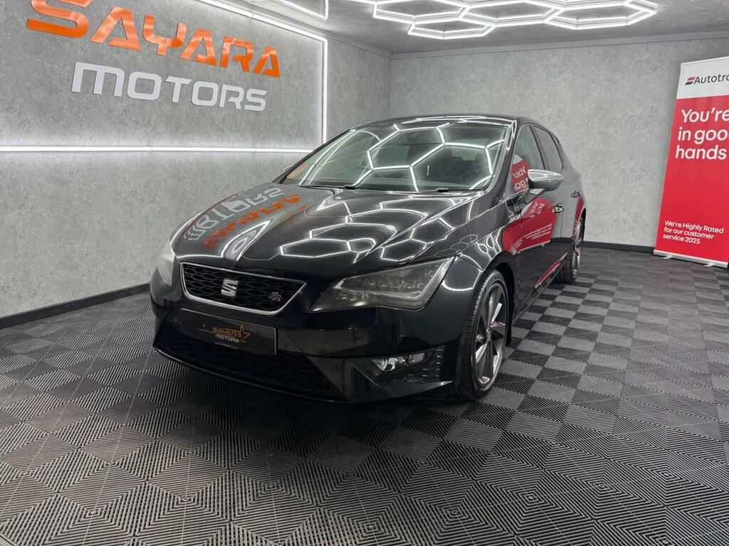 Seat Leon 2.0 Tdi Cr Fr Euro 5 Ss Black #4