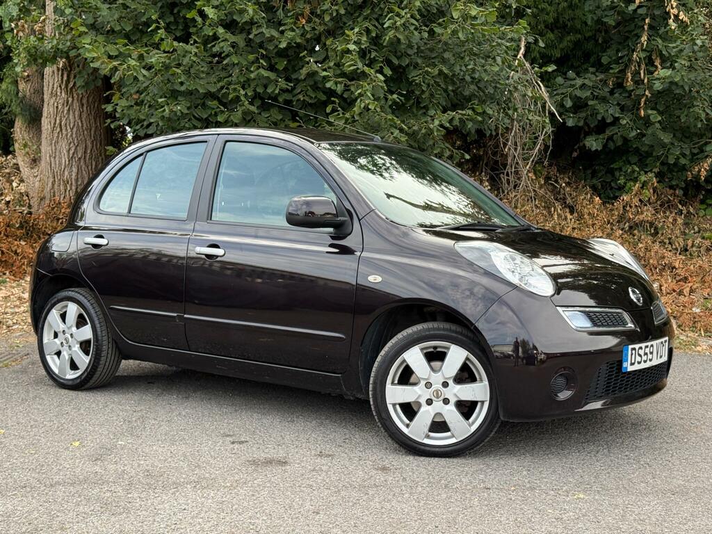 Nissan Micra 2010 10 Reg Hatchback 39,550 Miles 1.2L Black #91