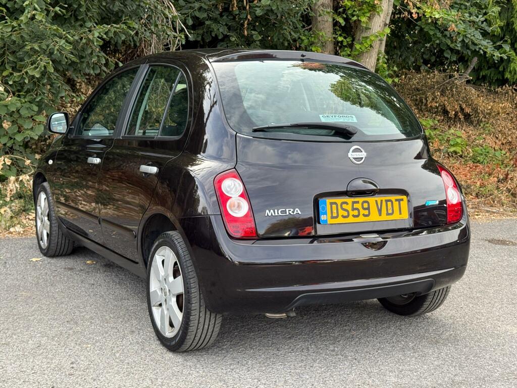Nissan Micra 2010 10 Reg Hatchback 39,550 Miles 1.2L Black #96