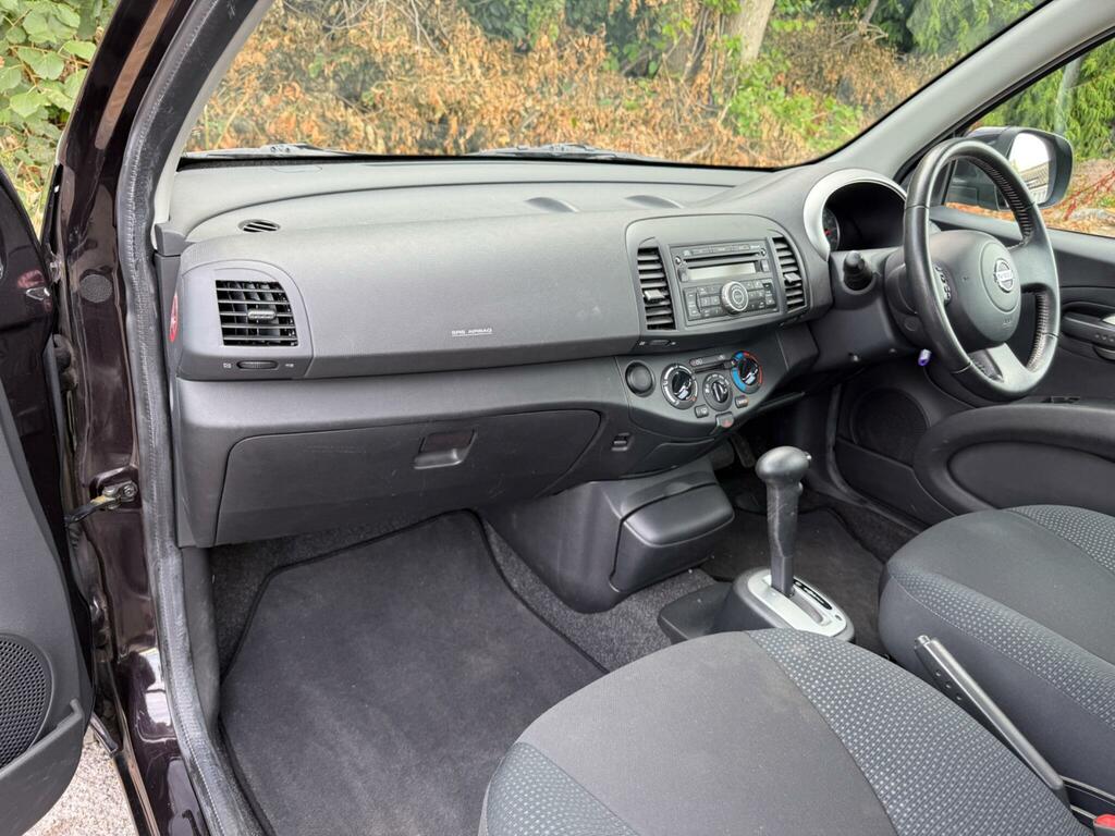 Nissan Micra 2010 10 Reg Hatchback 39,550 Miles 1.2L Black #105