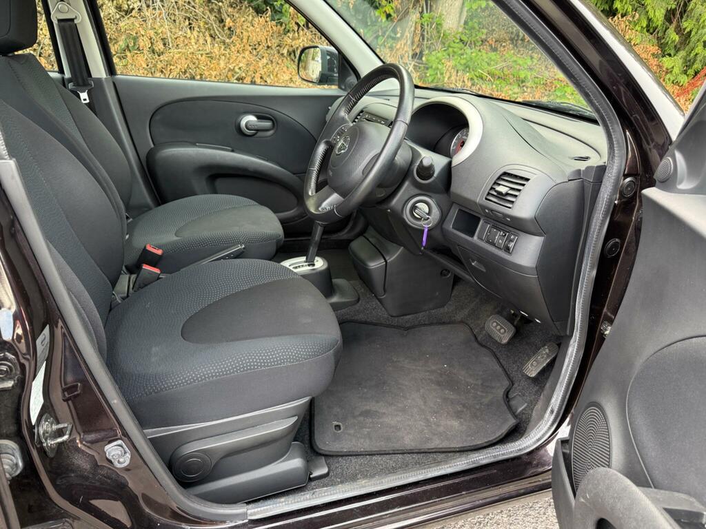 Nissan Micra 2010 10 Reg Hatchback 39,550 Miles 1.2L Black #47