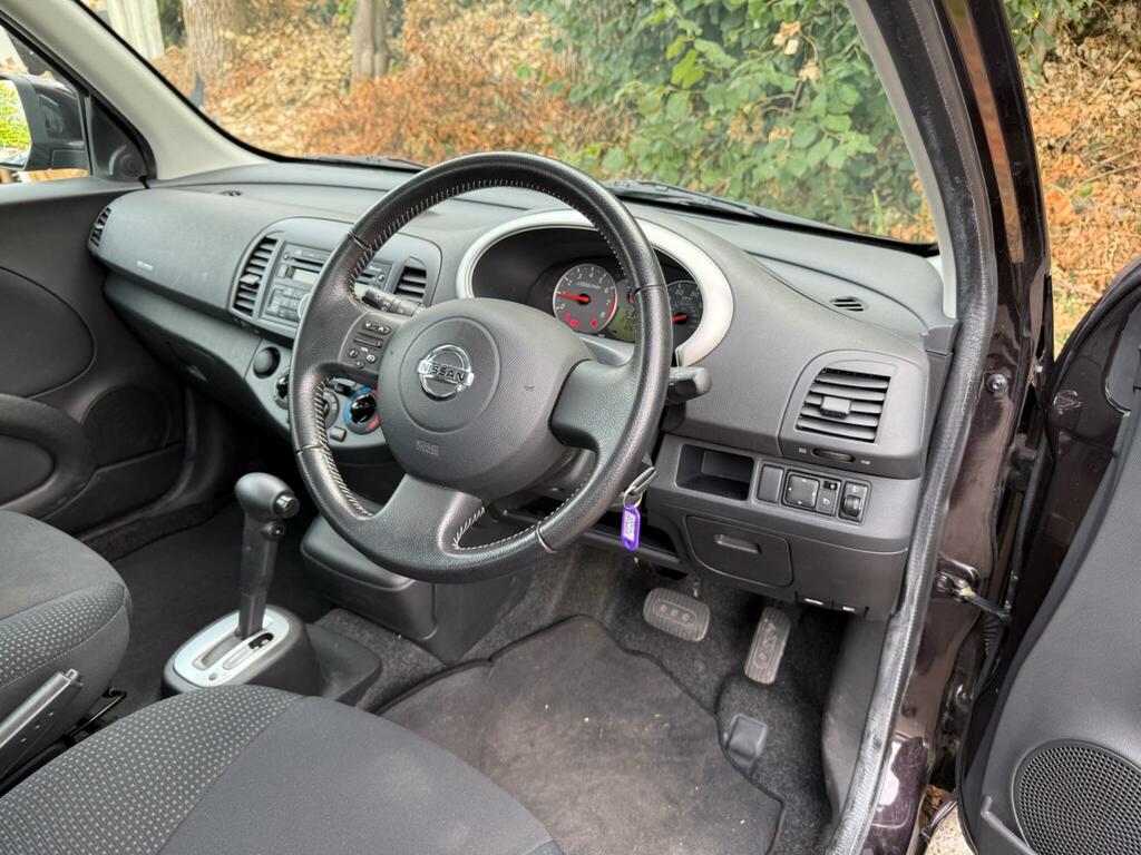 Nissan Micra 2010 10 Reg Hatchback 39,550 Miles 1.2L Black #86