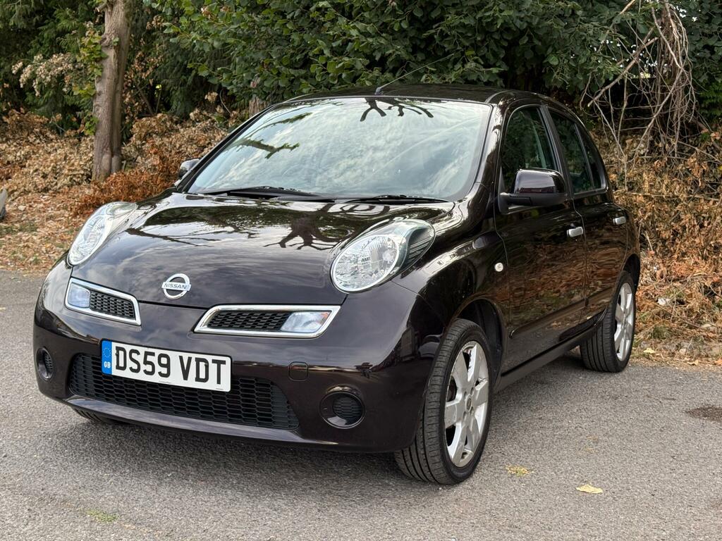 Nissan Micra 2010 10 Reg Hatchback 39,550 Miles 1.2L Black #20