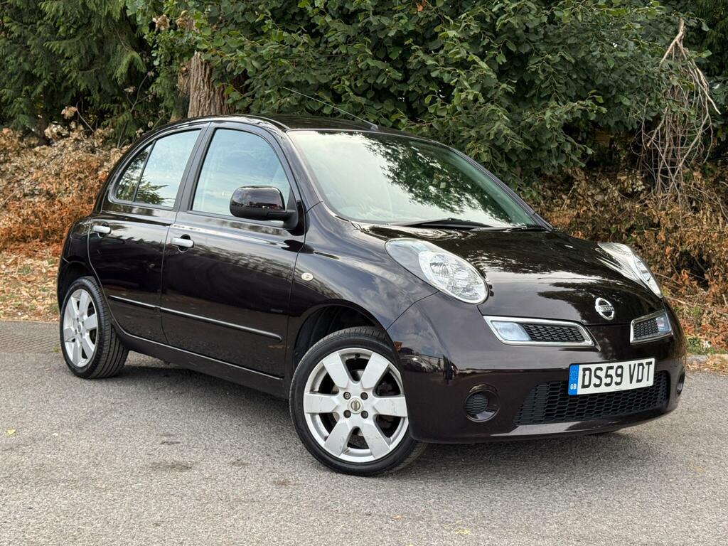 Nissan Micra 2010 10 Reg Hatchback 39,550 Miles 1.2L Black #11